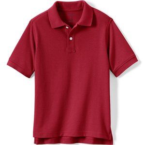 Lands' End Kids Short Sleeve Mesh Polo Shirt,  NWT